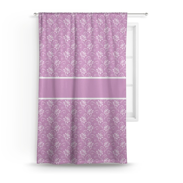 Custom Lotus Flowers Curtain - 50"x84" Panel