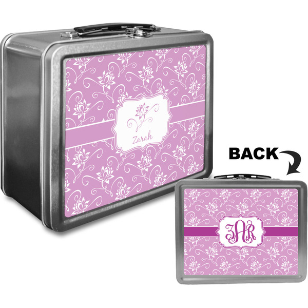 Lotus Flowers Custom Lunch Box / Tin Approval