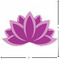 Lotus Flowers Custom Shape Iron On Patches - L - APPROVAL