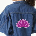 Lotus Flowers Large Custom Shape Patch - 2XL