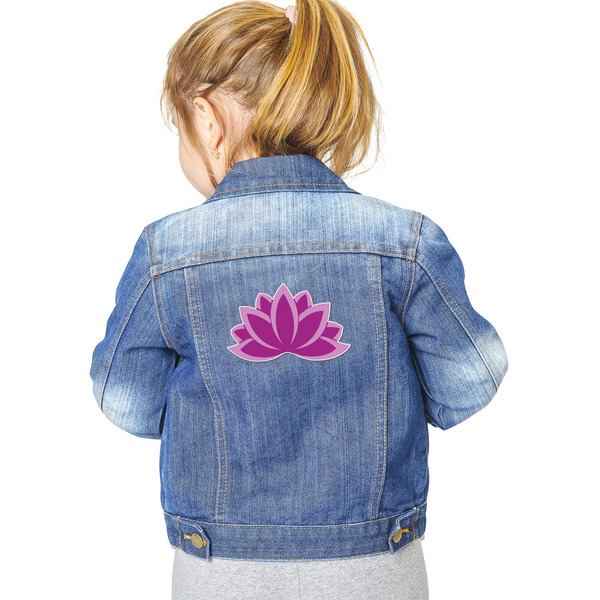 Lotus Flowers Custom Shape Iron On Patches - XXL - Single - Approval