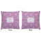 Lotus Flowers Decorative Pillow Case - Approval