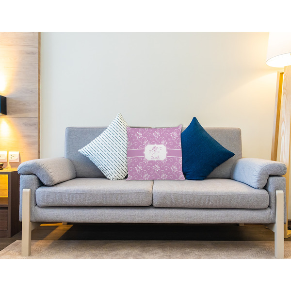 Lotus Flowers Decorative Pillow Case - LIFESTYLE