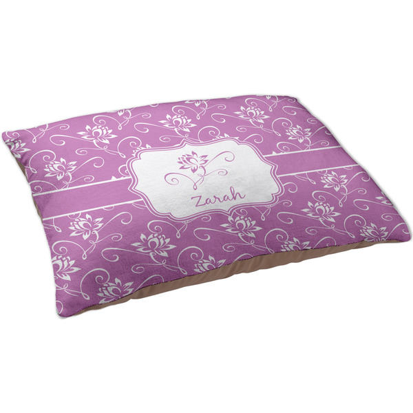 Lotus Flowers Dog Bed - Large