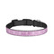 Lotus Flowers Dog Collar - Small - Front