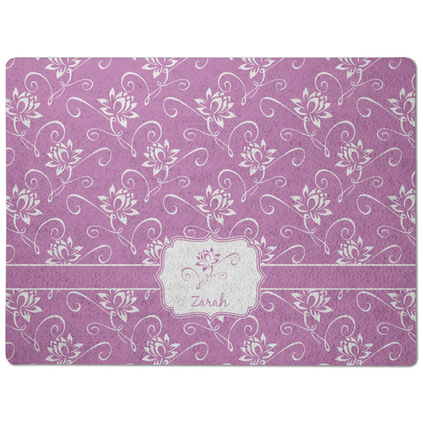 Lotus Flowers Dog Food Mat - Medium without bowls