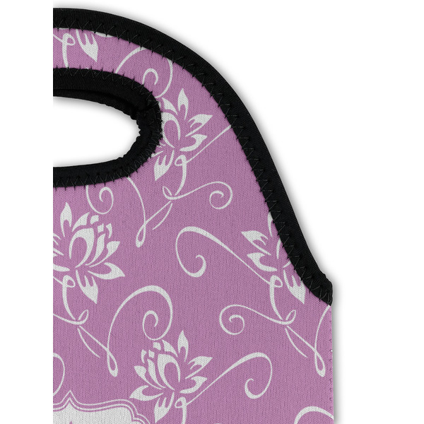 Lotus Flowers Double Wine Tote - Detail 1 (new)