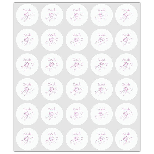 Lotus Flowers Drink Topper - XSmall - Set of 30