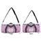 Lotus Flowers Duffle Bag Small and Large