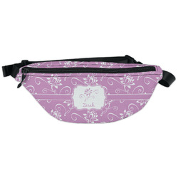 Lotus Flowers Fanny Pack - Classic Style (Personalized)