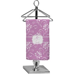 Lotus Flowers Finger Tip Towel - Full Print (Personalized)