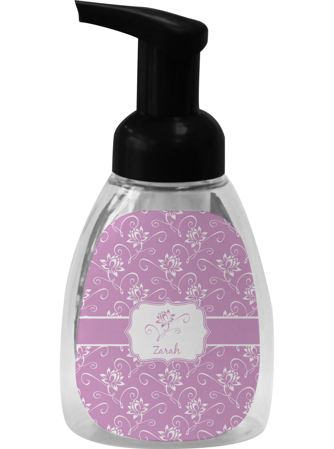 Lotus Flowers Foam Soap Bottle (Personalized) YouCustomizeIt