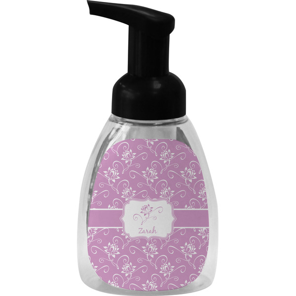 Custom Lotus Flowers Foam Soap Bottle (Personalized)
