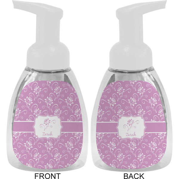 Lotus Flowers Foam Soap Bottle Approval - White