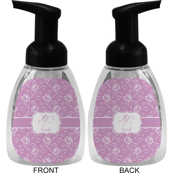 Lotus Flowers Foam Soap Bottle (Front & Back)