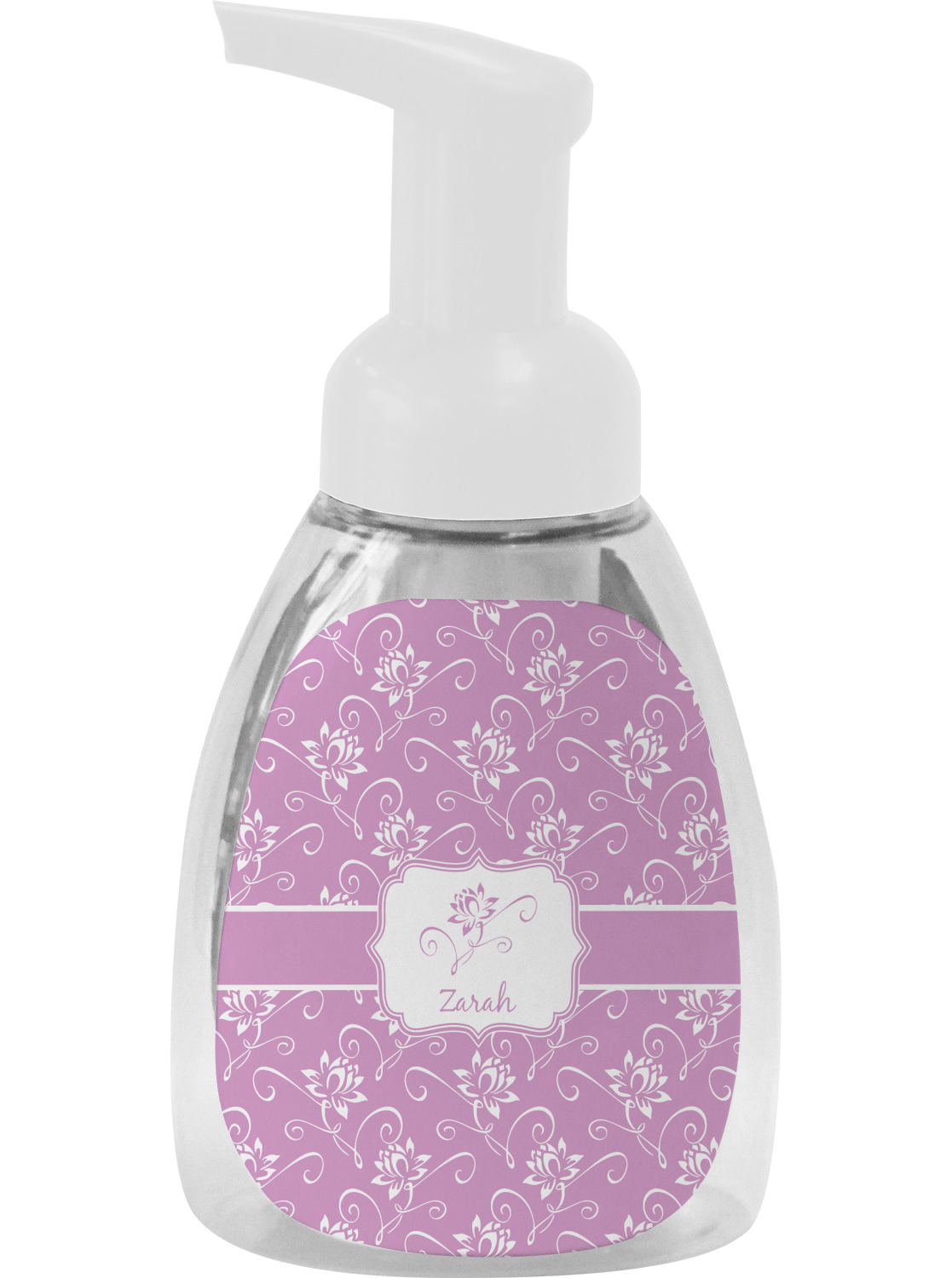 Custom Lotus Flowers Foam Soap Bottle (Personalized) | YouCustomizeIt