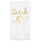 Lotus Flowers Guest Napkins - Foil Stamped (Personalized)