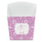 Lotus Flowers French Fry Favor Box - Front View