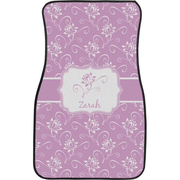 Lotus Flowers Front Seat Car Mat