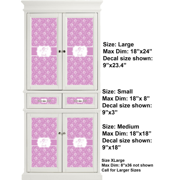 Lotus Flowers Full Cabinet (Show Sizes)
