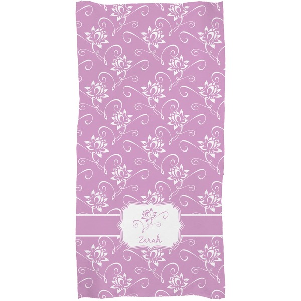 Lotus Flowers Full Sized Bath Towel - Apvl