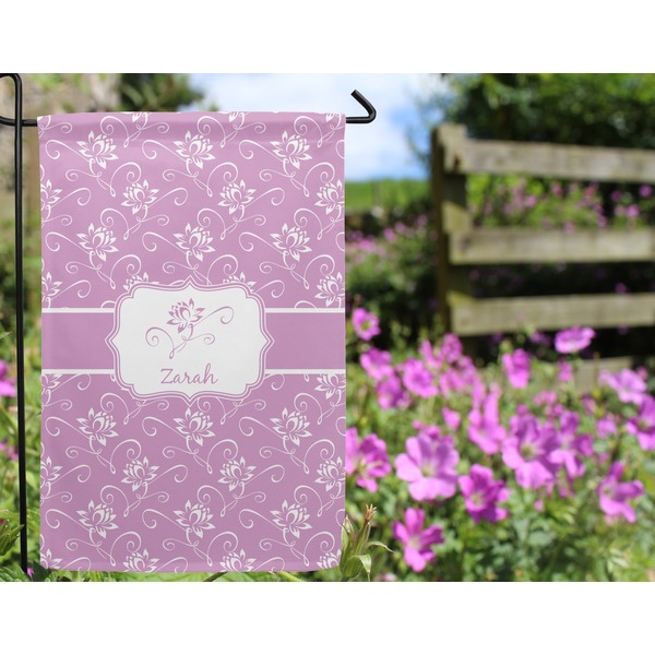 Lotus Flowers Garden Flag - Outside In Flowers