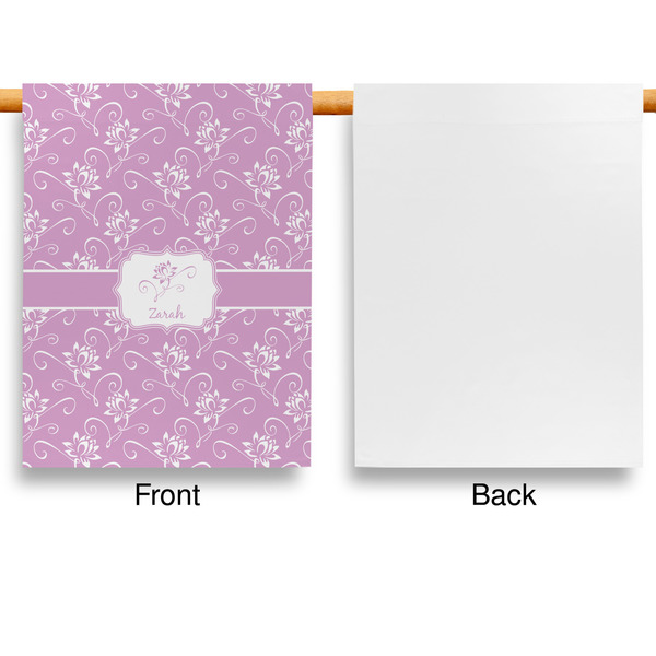 Lotus Flowers Garden Flags - Large - Single Sided - APPROVAL