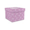 Lotus Flowers Gift Boxes with Lid - Canvas Wrapped - Small - Front/Main