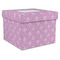 Lotus Flowers Gift Boxes with Lid - Canvas Wrapped - X-Large - Front/Main