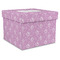 Lotus Flowers Gift Boxes with Lid - Canvas Wrapped - XX-Large - Front/Main