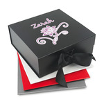 Lotus Flowers Gift Box with Magnetic Lid (Personalized)