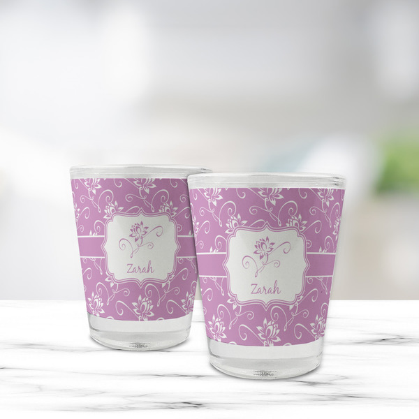Lotus Flowers Glass Shot Glass - Standard - LIFESTYLE