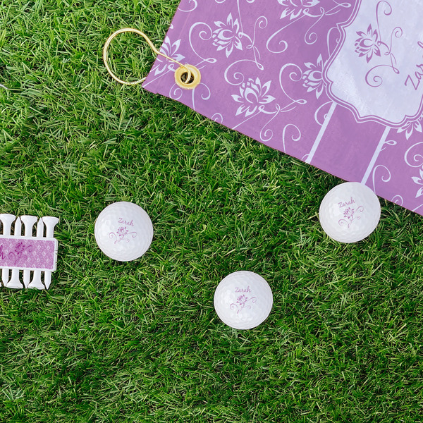 Lotus Flowers Golf Balls - Generic - Set of 3 - LIFESTYLE