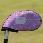 Lotus Flowers Golf Club Iron Cover - Single (Personalized)