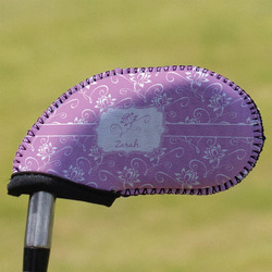 Lotus Flowers Golf Club Iron Cover (Personalized)
