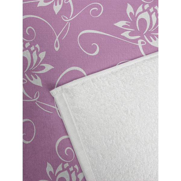 Lotus Flowers Golf Towel - Detail