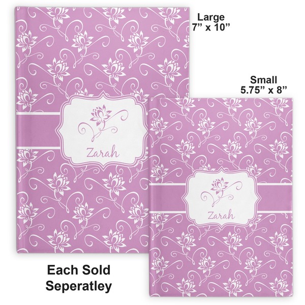 Lotus Flowers Hard Cover Journal - Compare