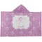Lotus Flowers Kids Hooded Towel (Personalized)