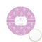 Lotus Flowers Printed Cookie Topper - 1.25" (Personalized)