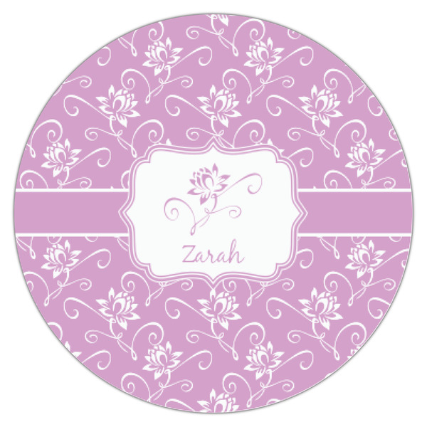 Lotus Flowers Icing Circle - XSmall - Single