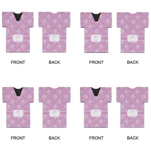 Lotus Flowers Jersey Bottle Cooler - Set of 4 - APPROVAL