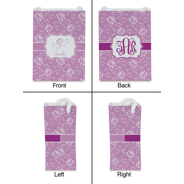 Lotus Flowers Jewelry Gift Bag - Gloss - Approval