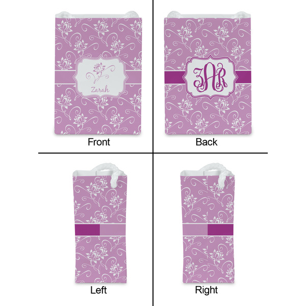 Lotus Flowers Jewelry Gift Bag - Matte - Approval