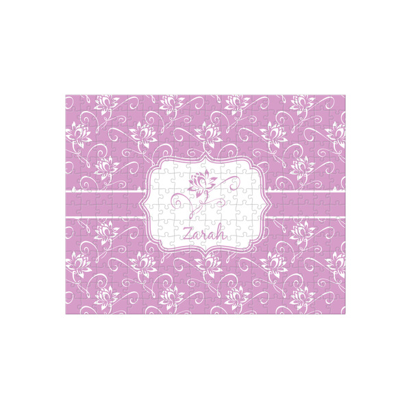 Custom Lotus Flowers 252 pc Jigsaw Puzzle (Personalized)