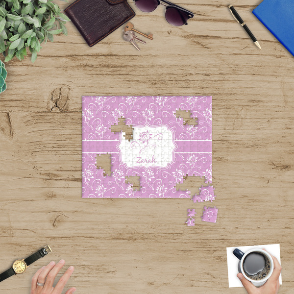 Lotus Flowers Jigsaw Puzzle 252 Piece - In Context