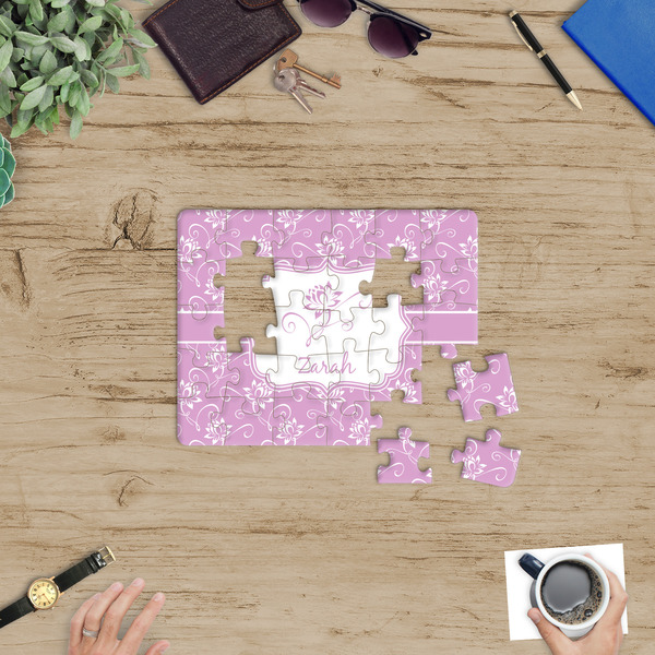 Lotus Flowers Jigsaw Puzzle 30 Piece - In Context