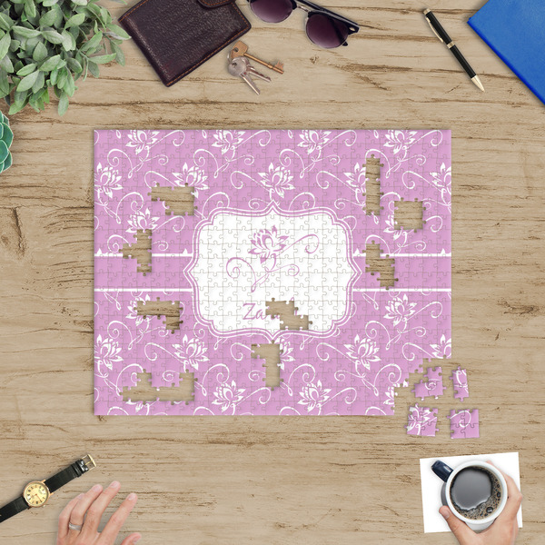 Lotus Flowers Jigsaw Puzzle 500 Piece - In Context