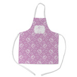 Lotus Flowers Kid's Apron w/ Name or Text