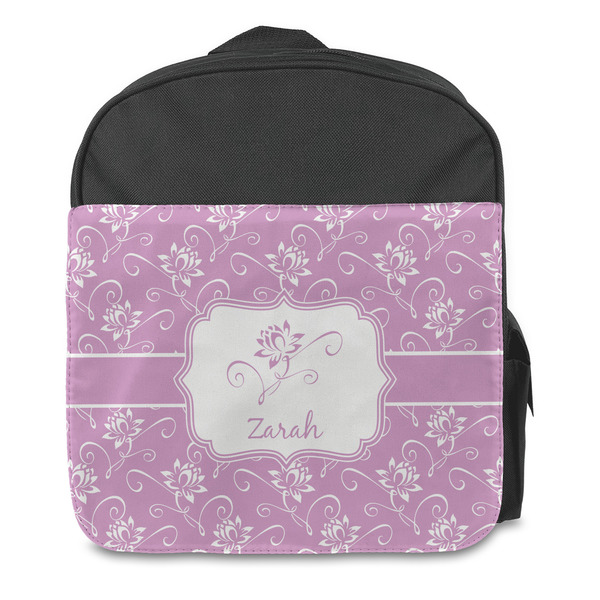 Lotus Flowers Kids Backpack - Front