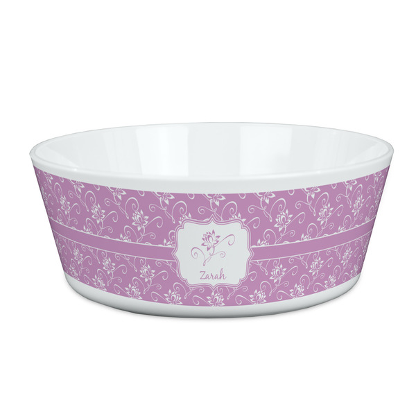 Custom Lotus Flowers Kid's Bowl (Personalized)